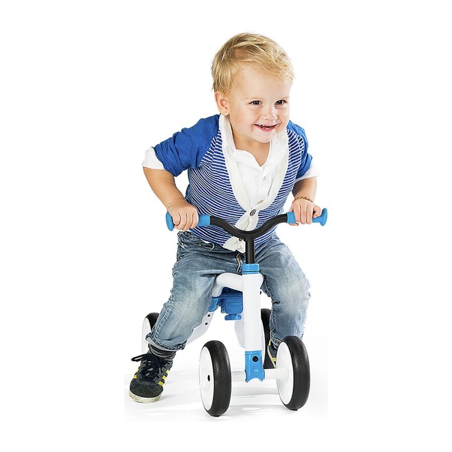 Buy ChillaFish Quadie 4-Wheeler Grow-with-Me Ride-On Blue | Yallatoys.com