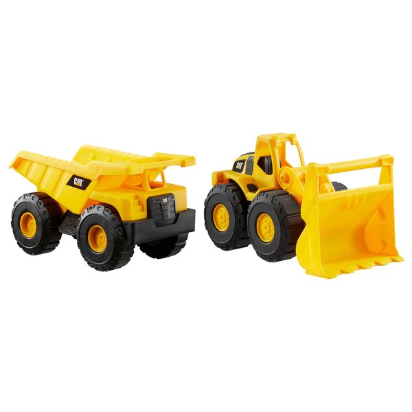 Buy Caterpillar Construction Fleet Free Wheel 10inch Pack of 2 | Yallatoys.com