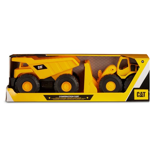 Buy Caterpillar Construction Fleet Free Wheel 10inch Pack of 2 | Yallatoys.com