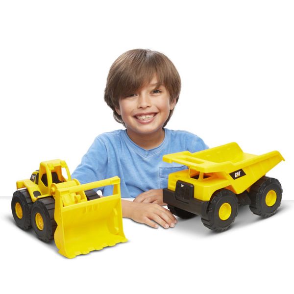 Buy Caterpillar Construction Fleet Free Wheel 10inch Pack of 2 | Yallatoys.com