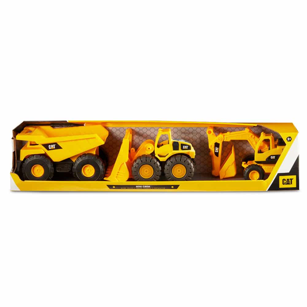Buy Caterpillar Mini Crew 3pcs Pack | Yallatoys.com