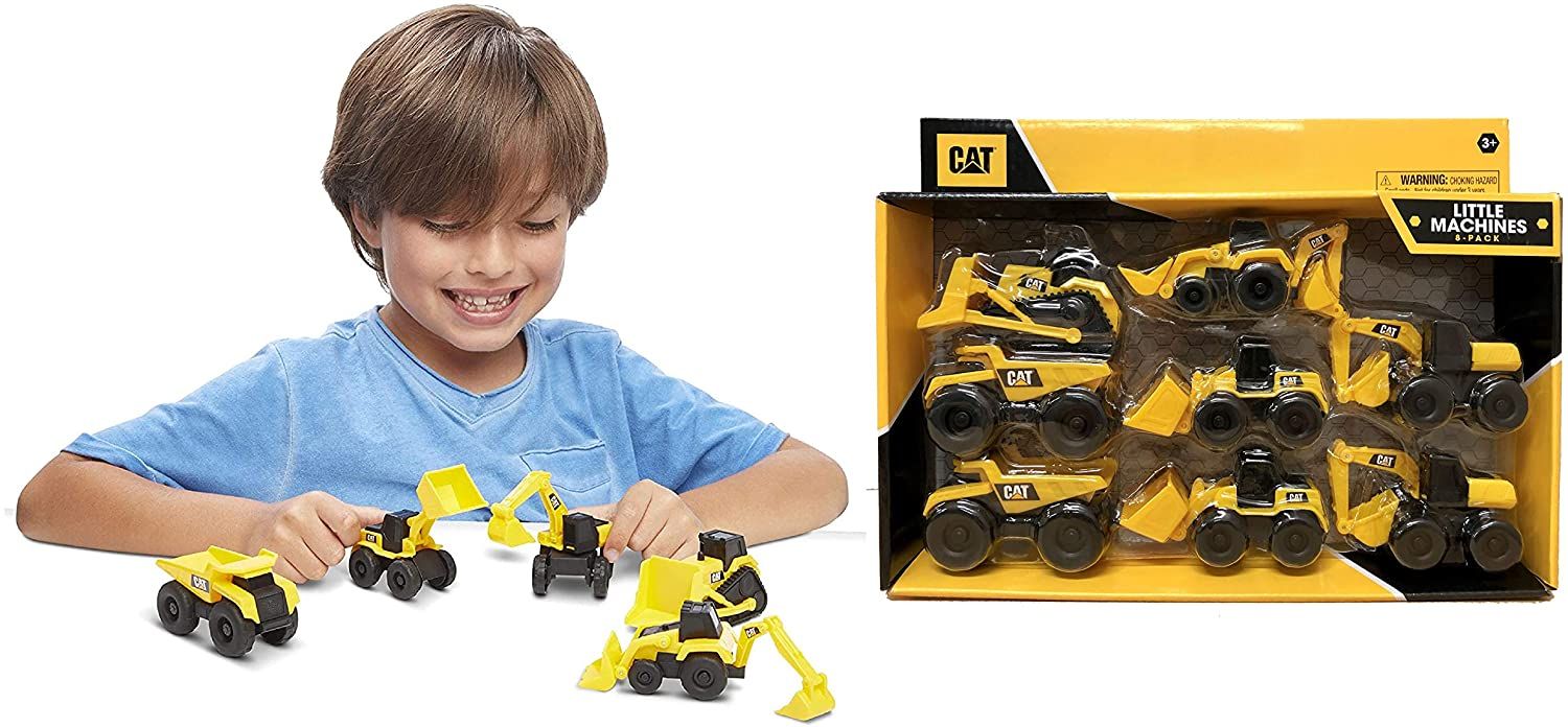 Buy Caterpillar Construction Mini Machine 8pcs Pack | Yallatoys.com