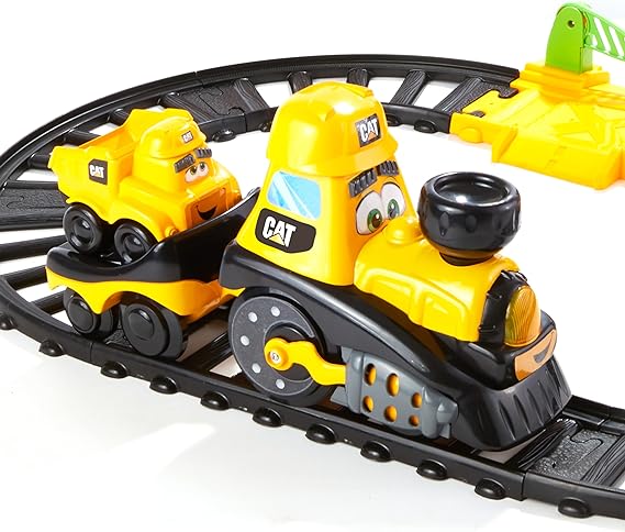 Buy Caterpillar Junior Crew Power Tracks Friends Train Set | Yallatoys.com
