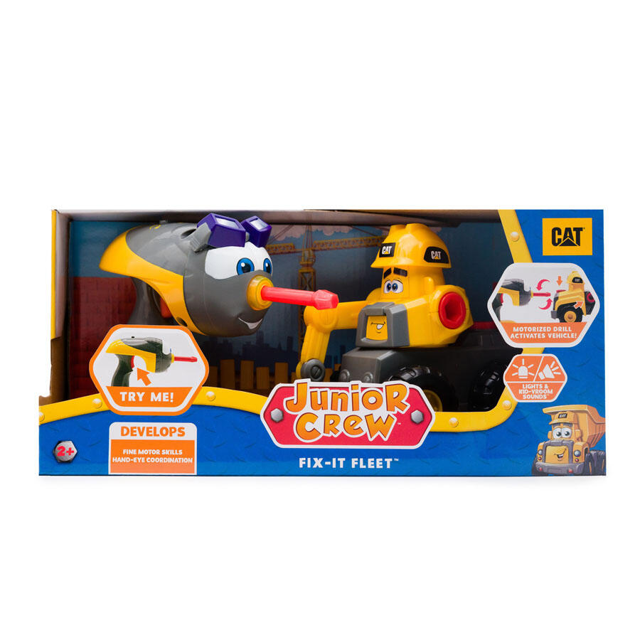 Buy Caterpillar Junior Crew Fix It Fleet (Sold Separately Subject to Availability) | Yallatoys.com