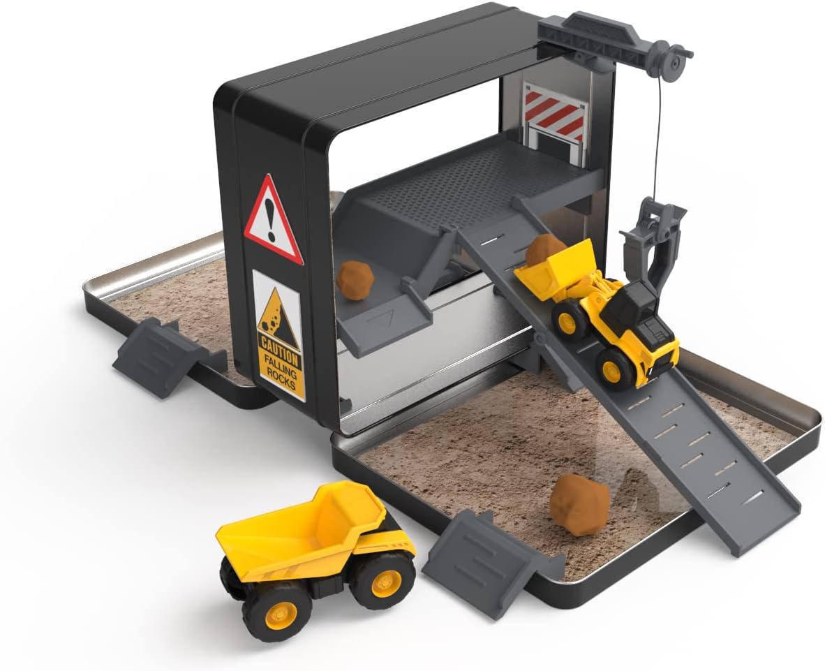 Buy Caterpillar Construction 10 piece Little Machines Store N Go Playset | Yallatoys.com