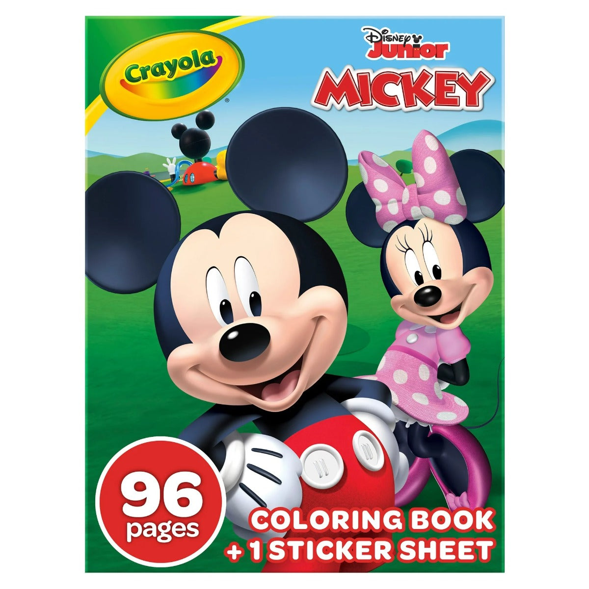 Buy Crayola Mickey Mouse Coloring Book With Stickers | Yallatoys.com