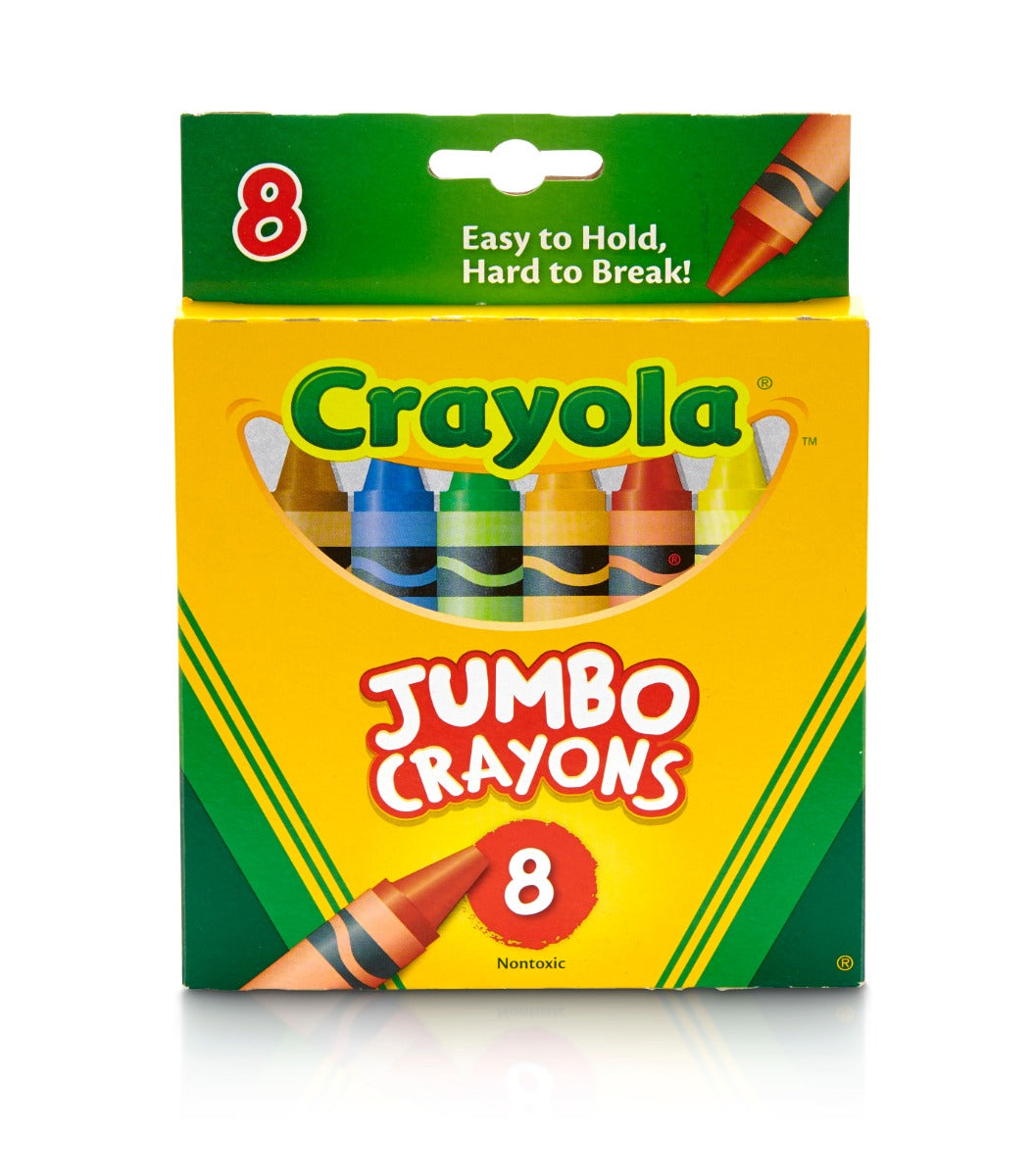 Buy Crayola Jumbo Crayons 8pcs | Yallatoys.com