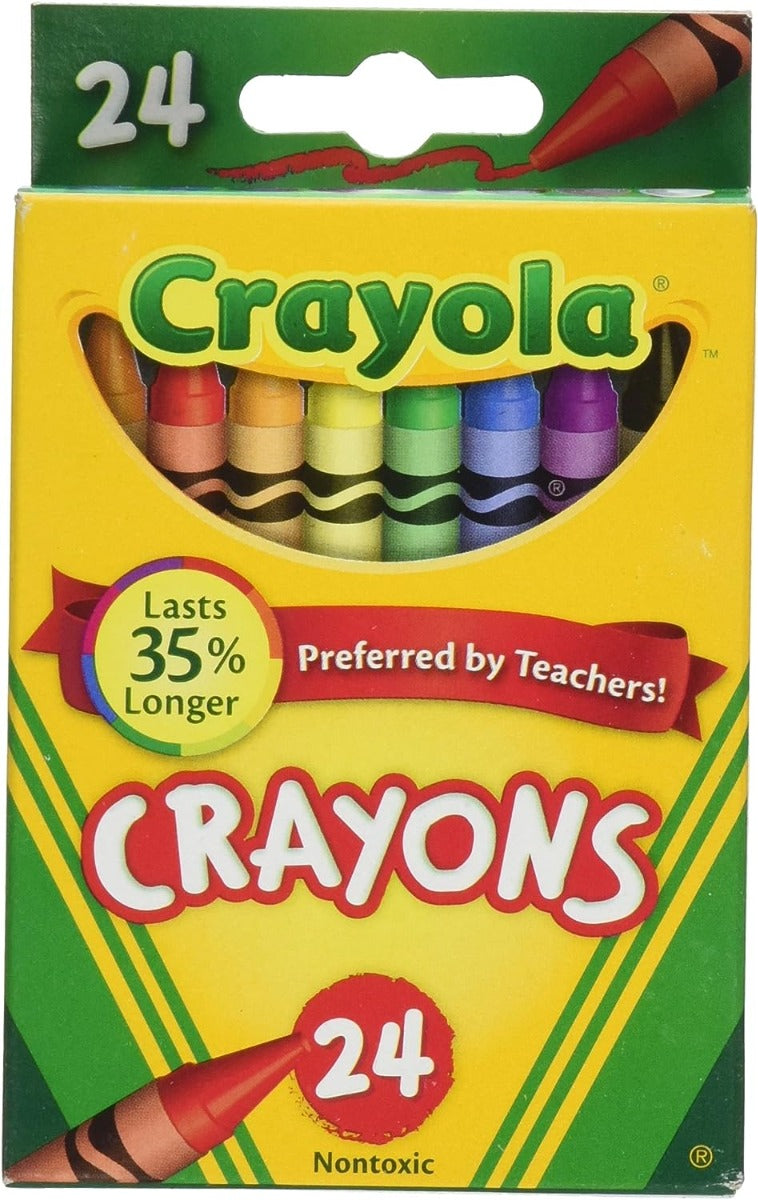 Buy Crayola 24 Non Toxic Crayons | Yallatoys.com