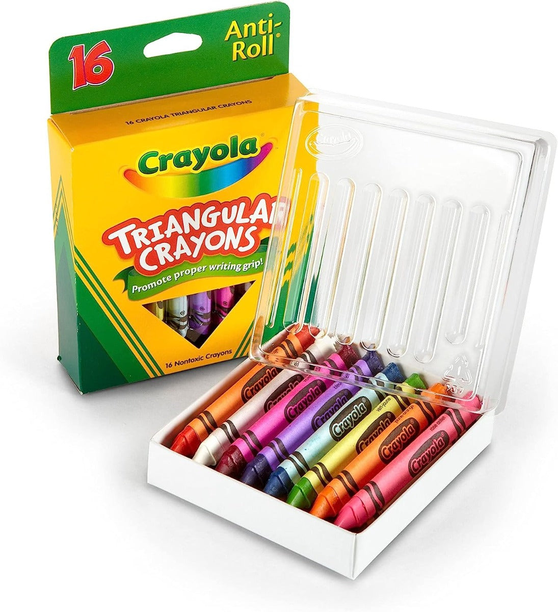 Buy Crayola Triangular Crayons 16pcs | Yallatoys.com