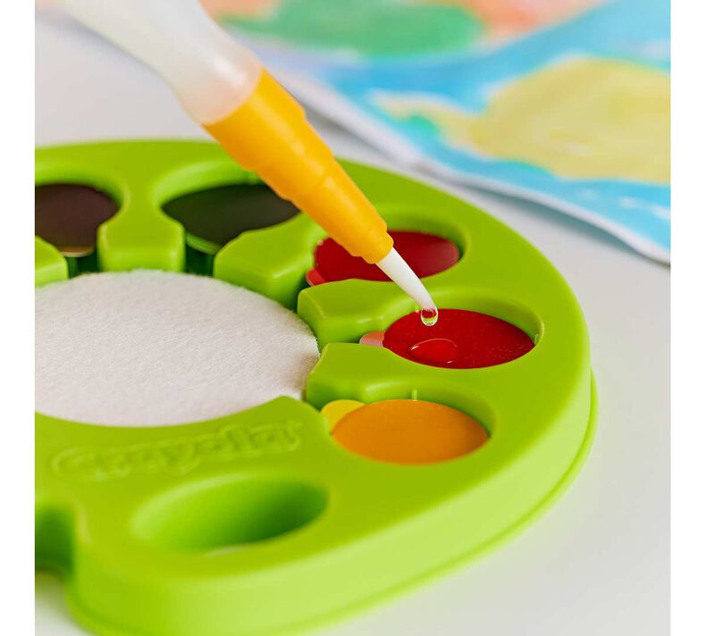 Buy Crayola Washable Pop & Paint Watercolor Palette | Yallatoys.com