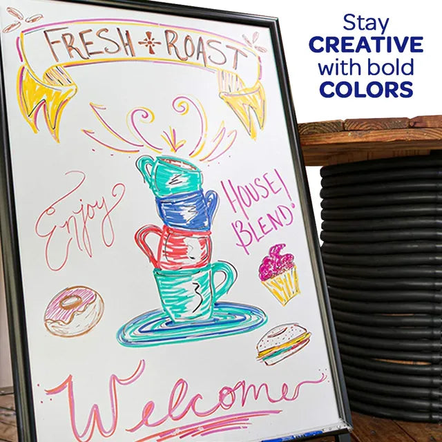 Buy Crayola Low Odor Dry Erase Markers Fine Tip Pack of 4 | Yallatoys.com
