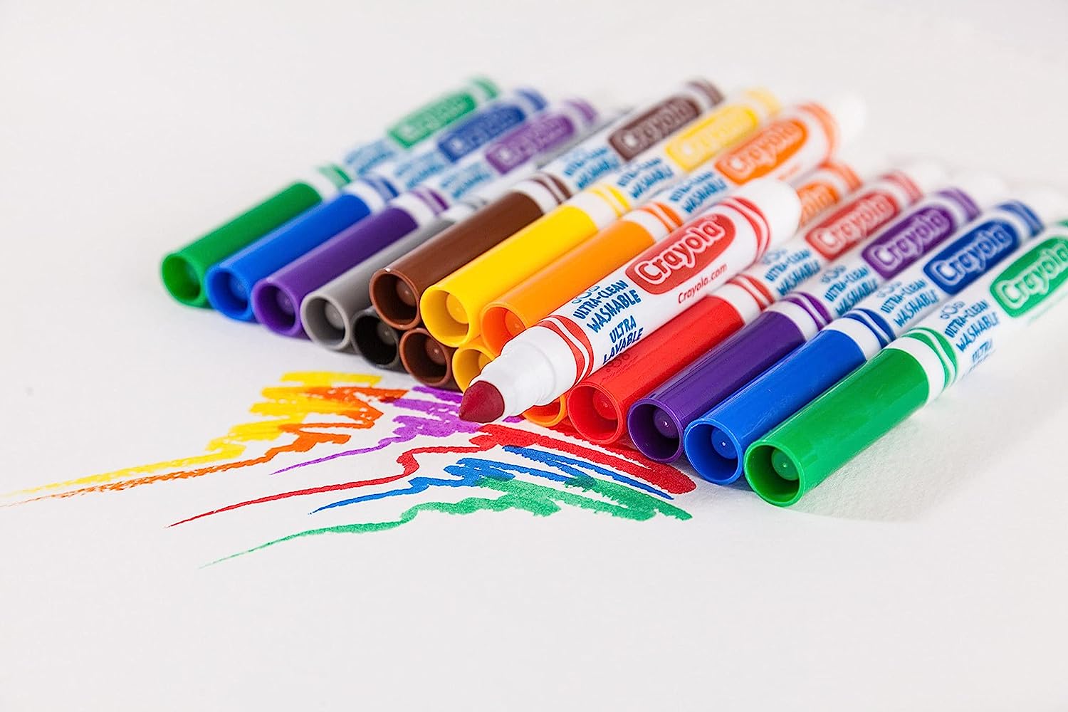 Buy Crayola Ultra Clean 40 Washable Markers | Yallatoys.com