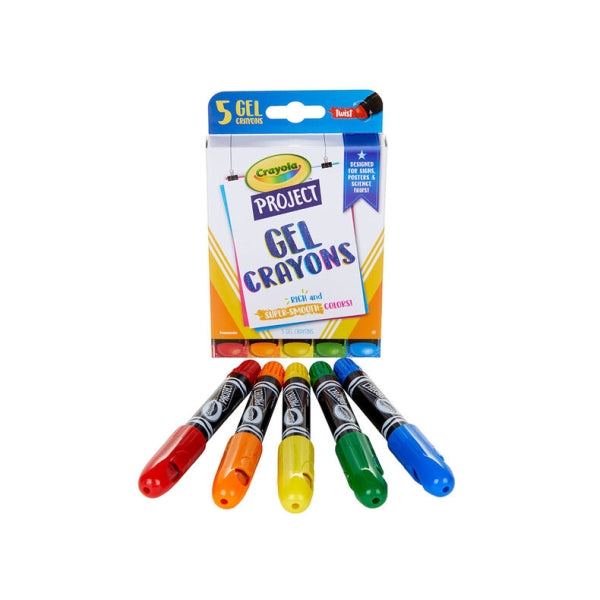Buy Crayola 5 Gel Crayons | Yallatoys.com