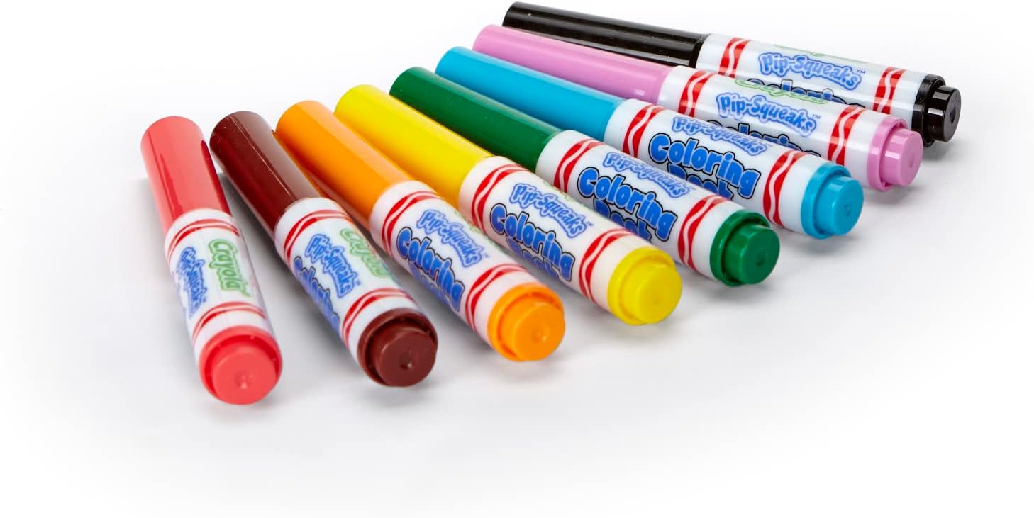 Buy Crayola Pip Squeaks 8 Washable Mini Markers | Yallatoys.com