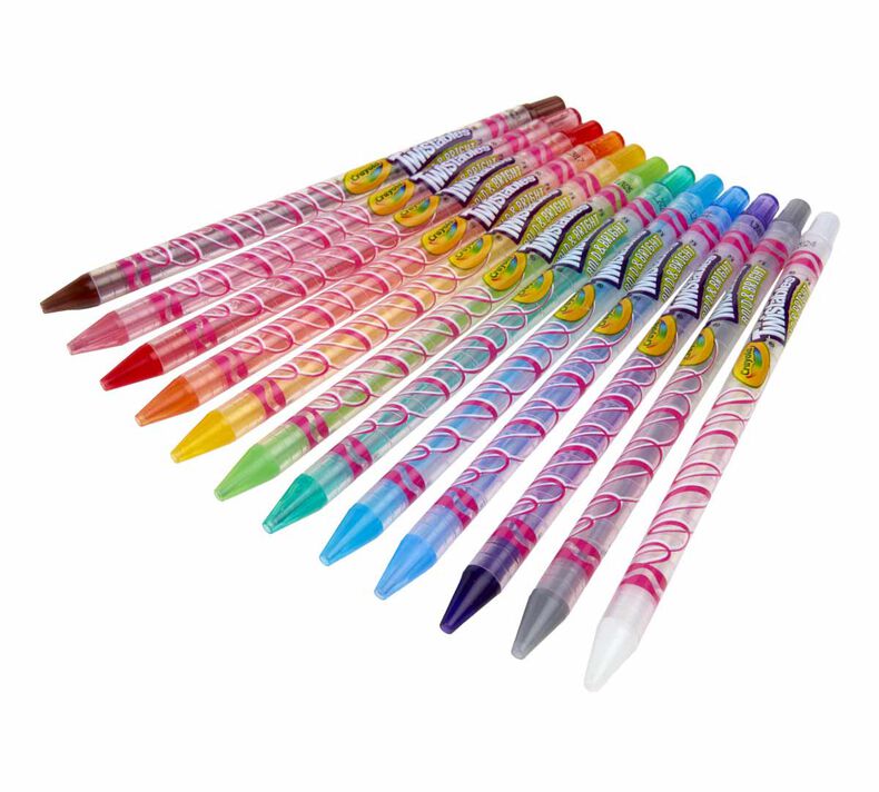 Buy Crayola Twistables 12 Colored Pencils Bold & Bright | Yallatoys.com