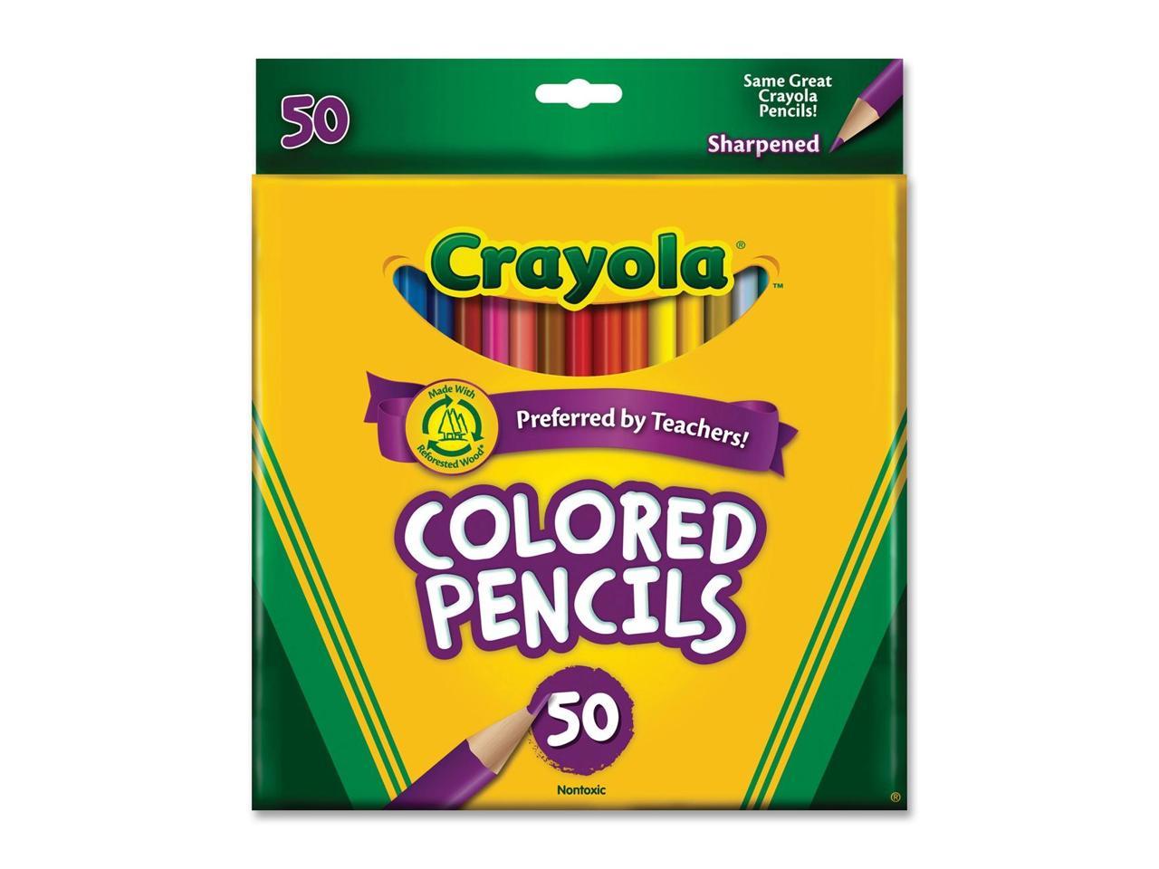 Buy Crayola 50 Long Colored Pencils | Yallatoys.com
