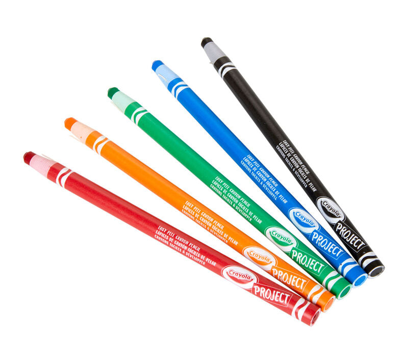 Buy Crayola Easy Peel 5 Crayon Pencils | Yallatoys.com