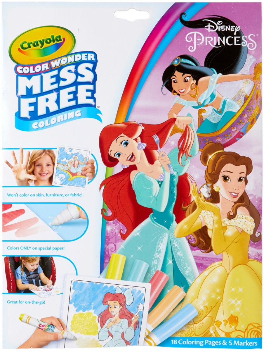 Buy Crayola Color Wonder Coloring Pad & Markers Princess | Yallatoys.com