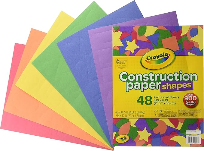 Buy Crayola 48 Micro Perforated Sheets Multi Colour | Yallatoys.com