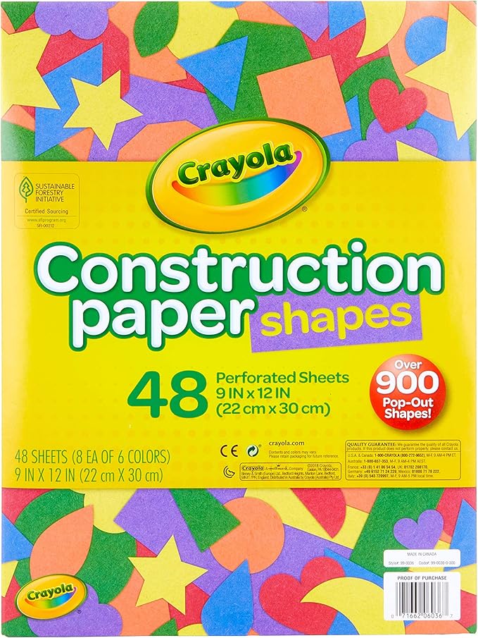 Buy Crayola 48 Micro Perforated Sheets Multi Colour | Yallatoys.com