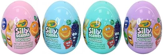 Buy Crayola Silly Scents Large Egg Scent Dough (Sold Separately Subject To Availability) | Yallatoys.com