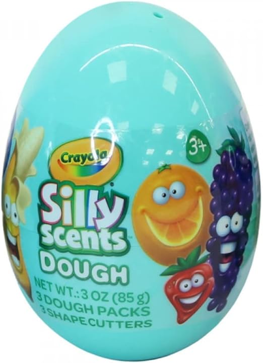 Buy Crayola Silly Scents Large Egg Scent Dough (Sold Separately Subject To Availability) | Yallatoys.com