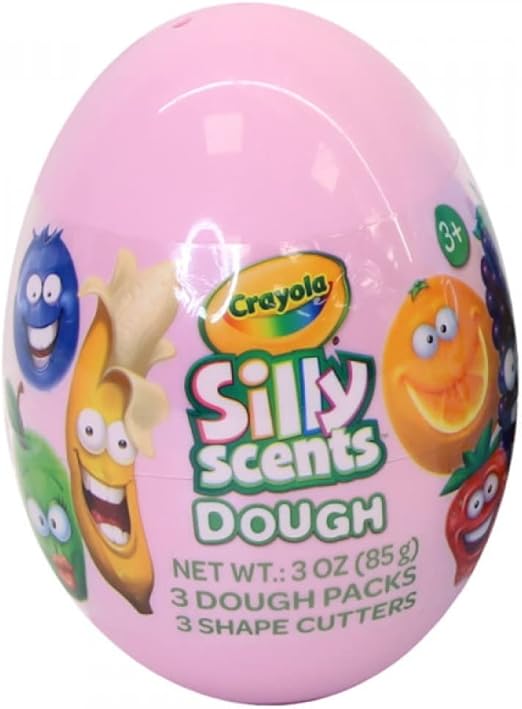 Buy Crayola Silly Scents Large Egg Scent Dough (Sold Separately Subject To Availability) | Yallatoys.com