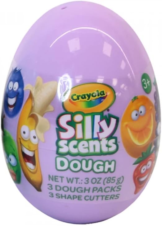 Buy Crayola Silly Scents Large Egg Scent Dough (Sold Separately Subject To Availability) | Yallatoys.com