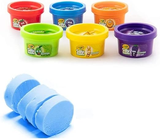 Buy Crayola Silly Scents 1Oz Scent Dough In Sleeves 3pcs | Yallatoys.com