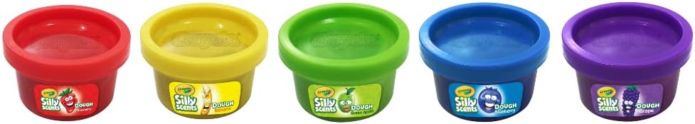 Buy Crayola Silly Scents 1Oz Scent Dough In Sleeves 3pcs | Yallatoys.com