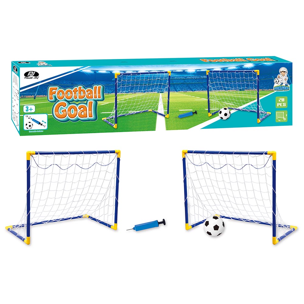 Buy Power Joy Goal Goal Football Goal Set Blue | Yallatoys.com