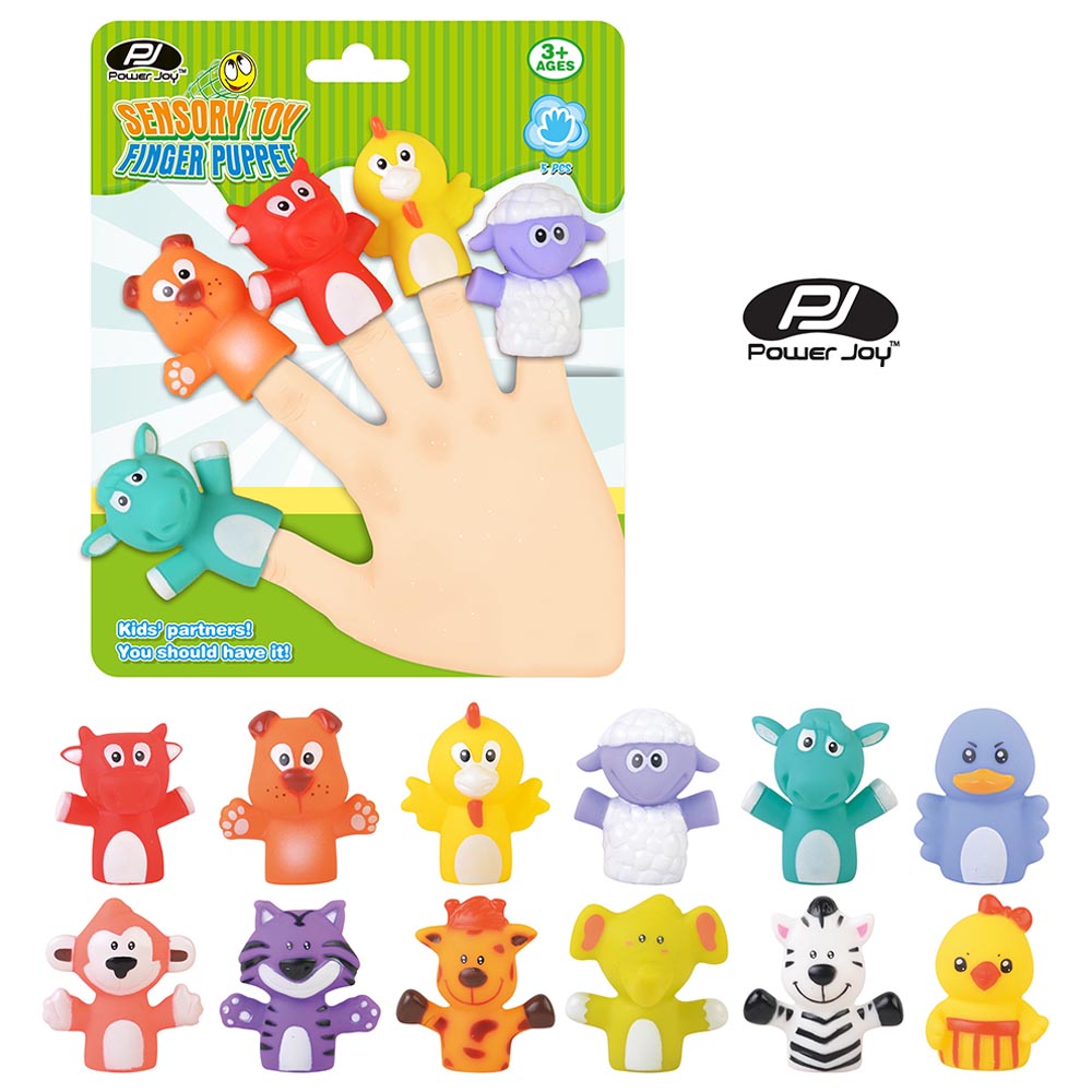 Buy Power Joy Sensory Toy Finger Puppet 5Pcs Set (Sold Separately Subject to Availability) | Yallatoys.com