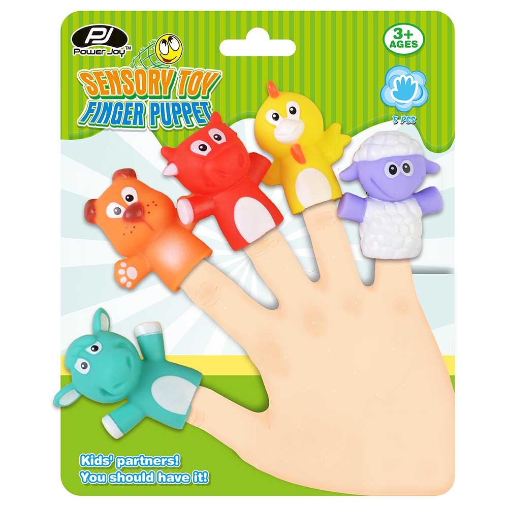 Buy Power Joy Sensory Toy Finger Puppet 5Pcs Set (Sold Separately Subject to Availability) | Yallatoys.com