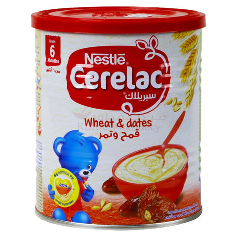 Nestle Cerelac Wheat Dates 400gm Cerelac Yallatoys