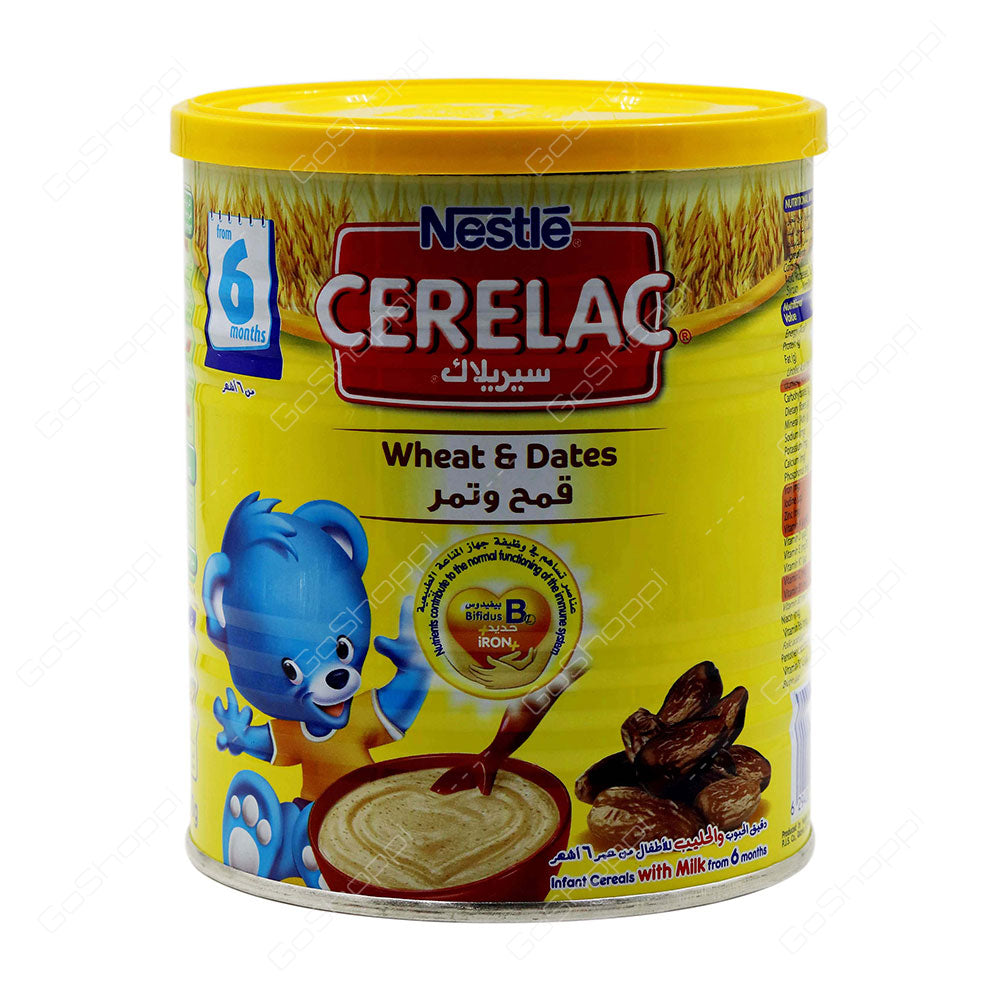 Nestle Cerelac Wheat Dates & Trigo 400gm Cerelac Yallatoys