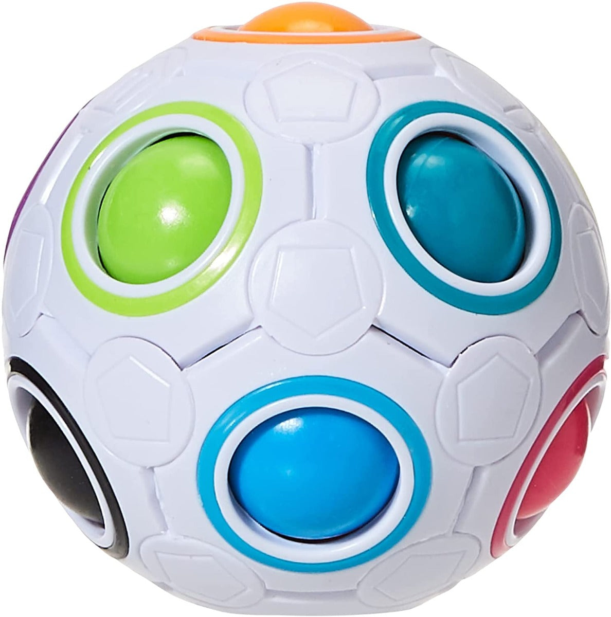 Buy Power Joy Sensory Toy Squishy Rainbow Ball 10cm | Yallatoys.com