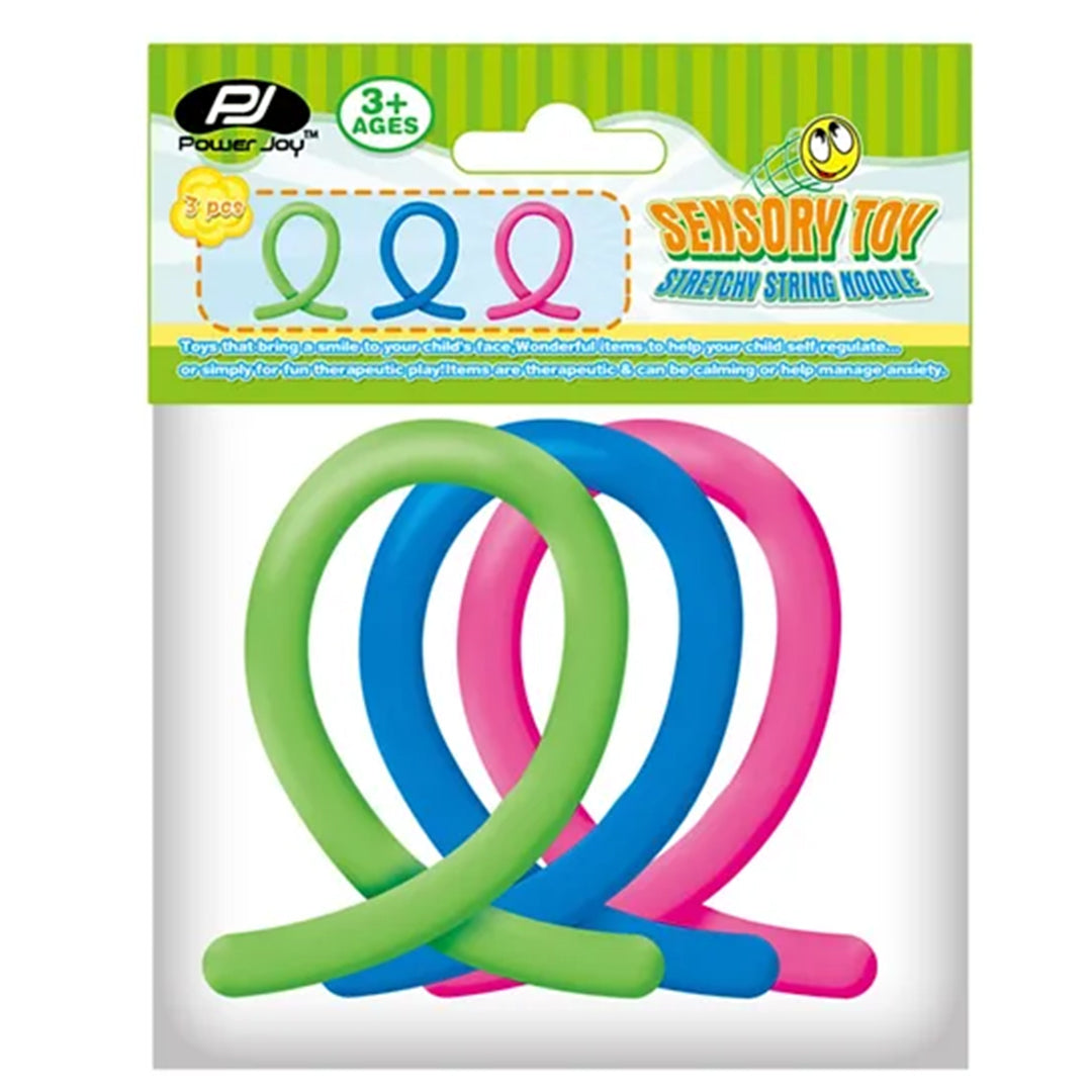 Buy Power Joy Sensory Toy Stretchy Noodle 3 Pieces | Yallatoys.com