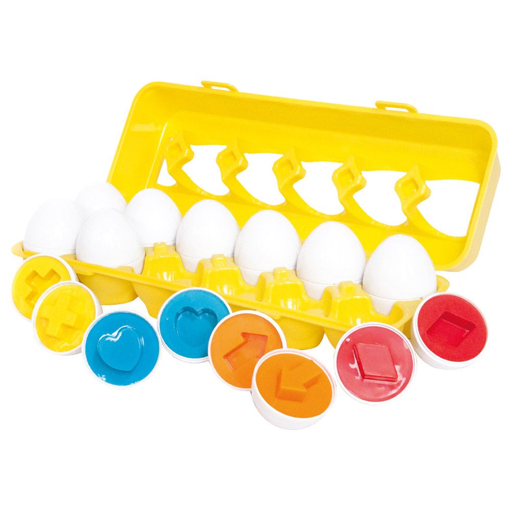 Buy Power Joy Sensory Toy Egg Set 12pcs | Yallatoys.com