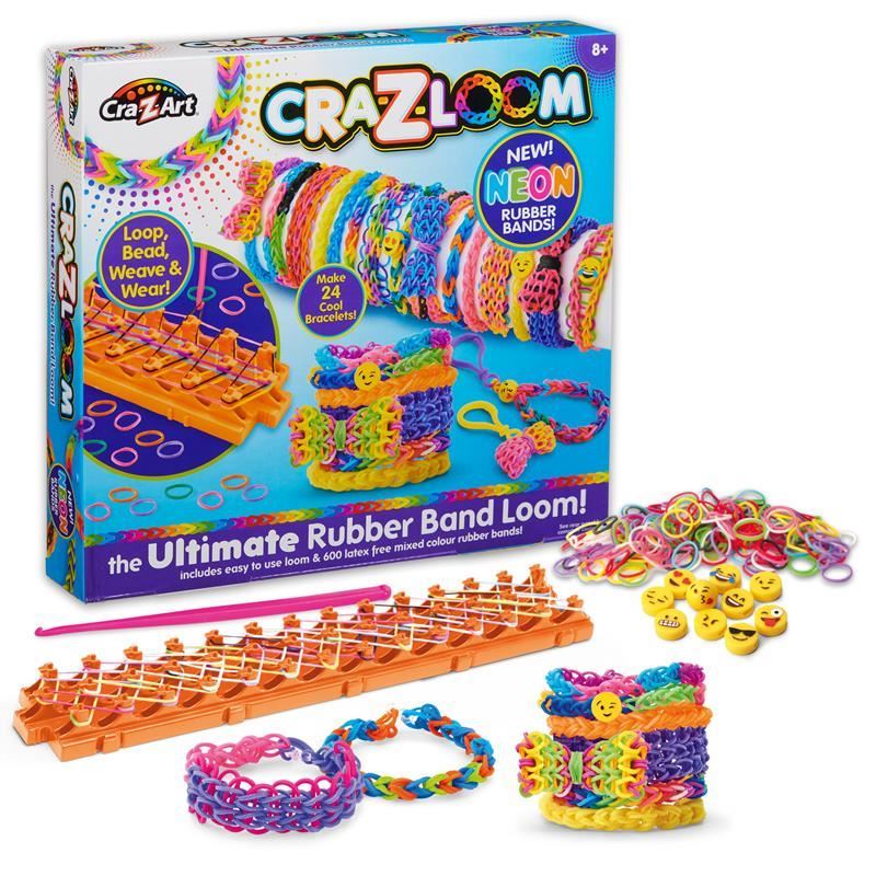 Buy Crazart Ultimate Rubber Band Loom | Yallatoys.com