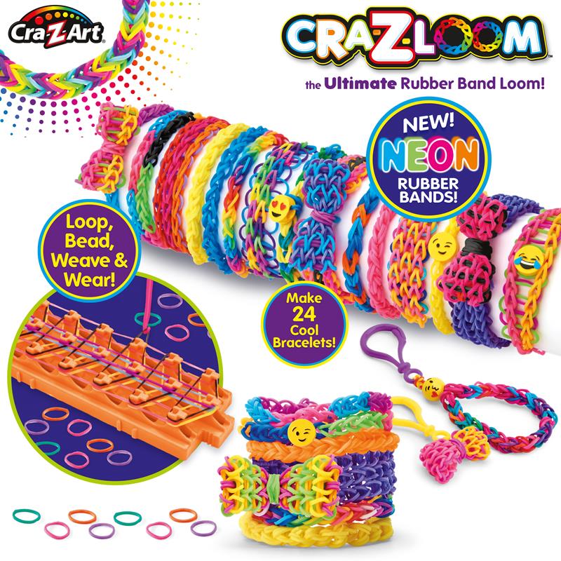 Buy Crazart Ultimate Rubber Band Loom | Yallatoys.com
