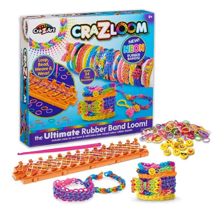 Buy Cra Z Art CraZLoom The Ultimate Rubber Band Loom (Sold Seperately Subject To Availability) | Yallatoys.com