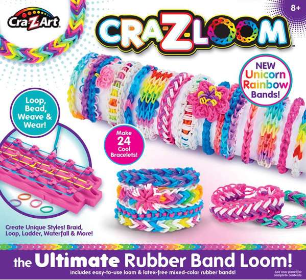 Buy Cra Z Art CraZLoom The Ultimate Rubber Band Loom (Sold Seperately Subject To Availability) | Yallatoys.com