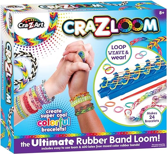 Buy Crazart Ultimate Rubber Band Bracelet Maker Activity Kit | Yallatoys.com