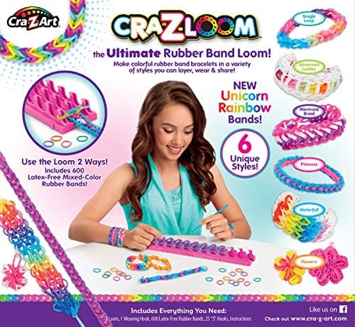 Buy Crazart Ultimate Rubber Band Bracelet Maker Activity Kit | Yallatoys.com