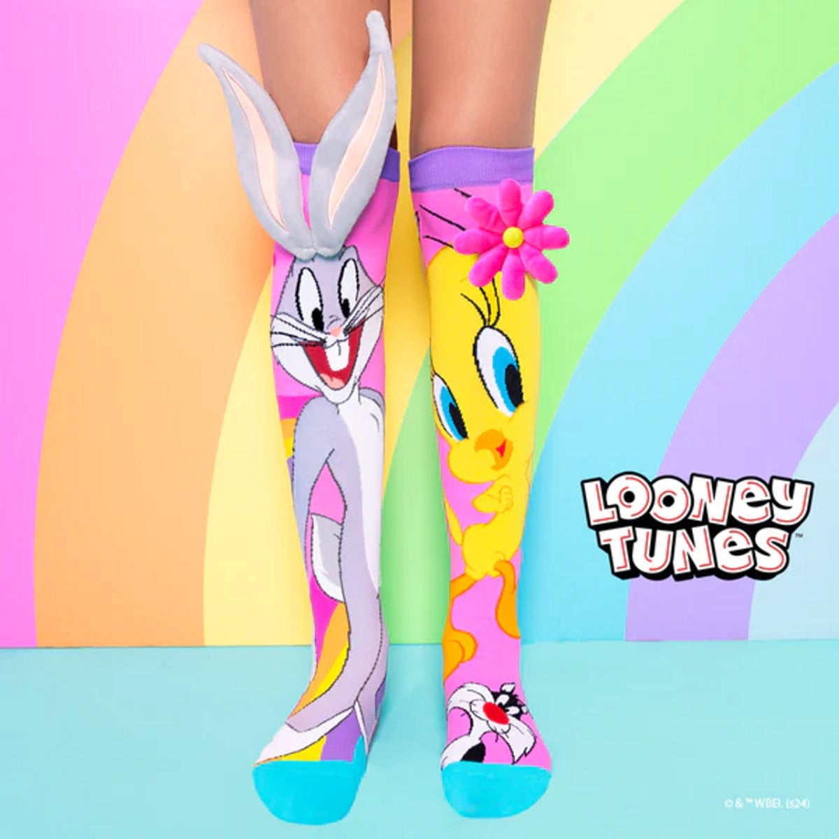 Buy Crazy Socks Tweety and Bugs Bunny Socks | Yallatoys.com