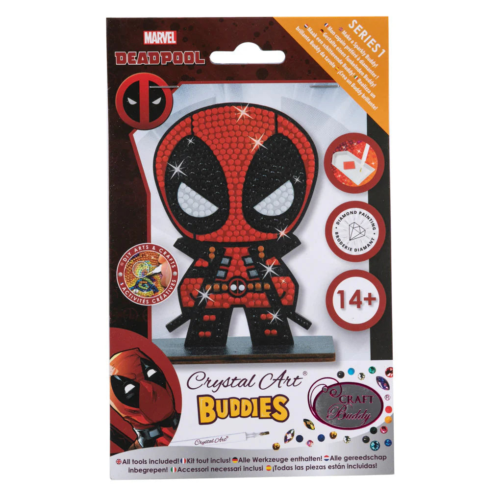 Buy Crystla Art Buddy Deadpool Marvel Series 1 | Yallatoys.com