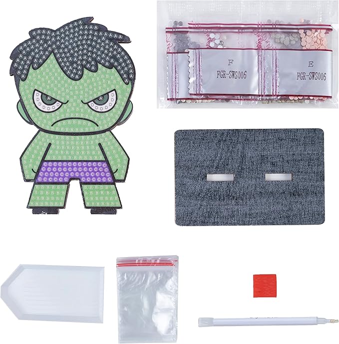 Buy Hulk Crystal Art Buddy Marvel Series 1 | Yallatoys.com