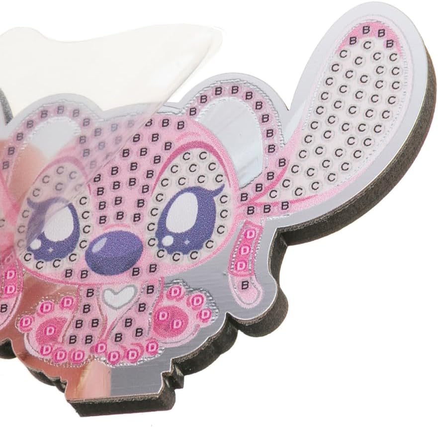 Buy Crystal Art Mirror Mag Buddies Stitch and Angel Pack of 2 | Yallatoys.com