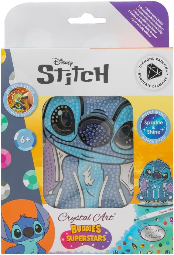 Buy Crystal Art Stitch Buddies Superstars Kit | Yallatoys.com