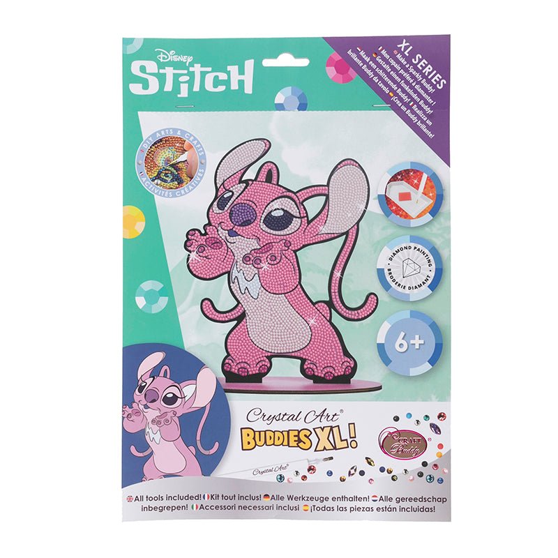 Buy Crystal Art Buddies Craft Kit Angel XL | Yallatoys.com